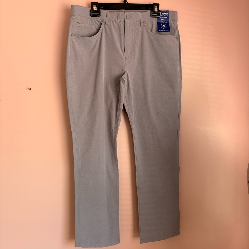 💚Fair Harbor NWT 33x30 Light Gray Casual Pants